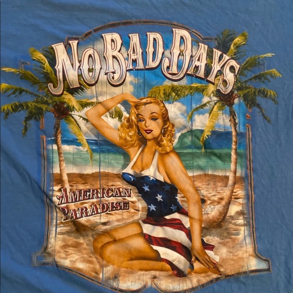 No bad days American Paradise tee - Picture 3 of 3